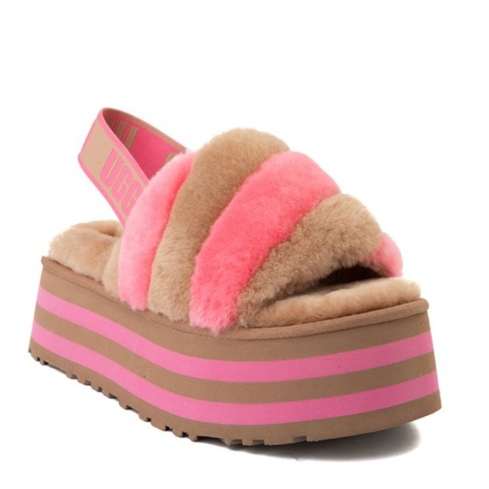 Ugg disco shearling sling back slipper